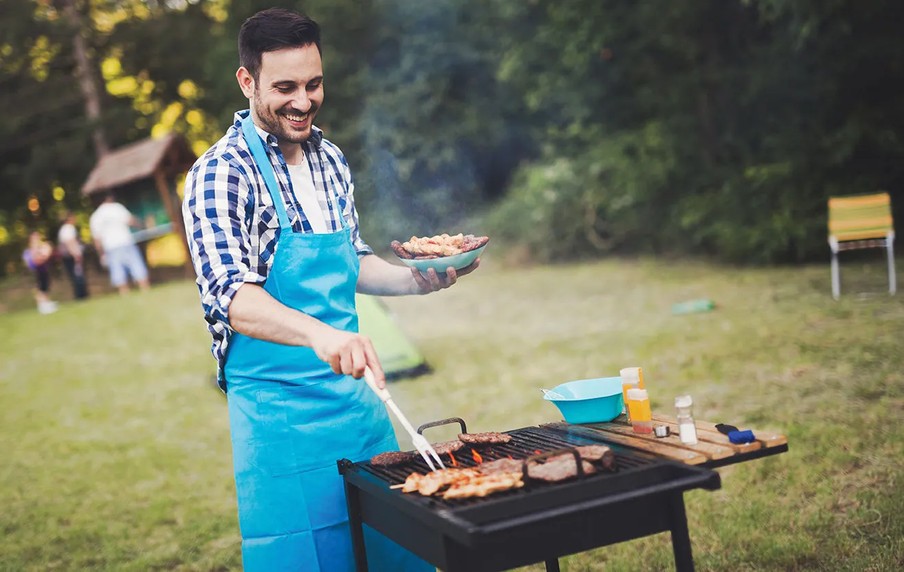 Put a healthy spin on grilling with summer fruits and veggies